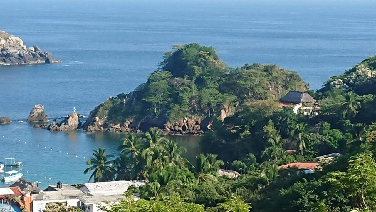 Casa Sakal Hotel Puerto Angel Bagian luar foto